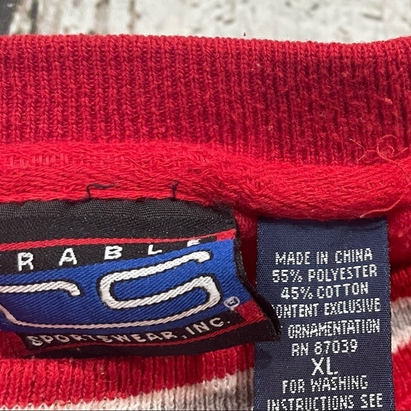 Vintage Cleveland Indians MLB Baseball 1997 A.L Champions Sweatshirt - Picture 7 of 9